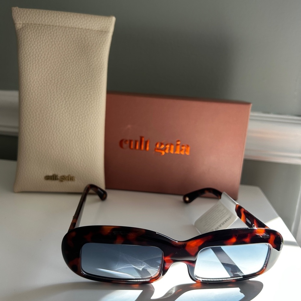 Cult Gaia Tortoise Shell Sunglasses